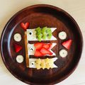 僕だよ僕っ！！'s cooksnap of when they made 子供の日に！鯉のぼりスティックサンド.