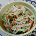yukitarooo's cooksnap of when they made レンジｄｅかんたん切干大根のサラダ.