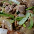 花ちゃん❣️'s cooksnap of when they made 鶏肉としめじのマヨ醤油ソテー.