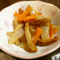 yukko2810's cooksnap of when they made こんにゃくとさつま揚げのきんぴら.
