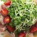 妻はベトナム人's cooksnap of when they made 鯛のカルパッチョ（柚子胡椒ソース）.