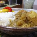 ダイナマイト漆黒's cooksnap of when they made ジャマイカンカリーチキン　カレー.