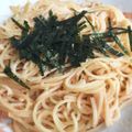 coconut☺︎'s cooksnap of when they made ソースは混ぜるだけ♪明太子スパゲティ.
