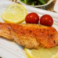 アイリッシュショコラ's cooksnap of when they made お口爽やか！鮭のレモンバタームニエル＊.