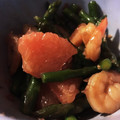 ame-ikuru's cooksnap of when they made エビとグレープフルーツのエスニック和え.