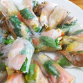 ペチカンのかまど's cooksnap of when they made しっかり巻ける♪生春巻きの巻き方.