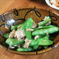 低カロ探検隊's cooksnap of when they made 超簡単！絹さやとツナの炒め物.