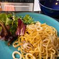 ecobeer's cooksnap of when they made だしで茹でる！イカの和風パスタ.