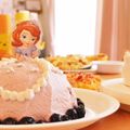 twinsママ＊'s cooksnap of when they made 美女と野獣<ベル>のプリンセスケーキ♡.