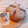 yesmama's cooksnap of when they made クランベリーとカシューナッツのライ麦パン.