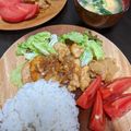 ぐりこ。's cooksnap of when they made 柔らか鶏胸肉の生姜焼き.