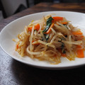 elika's cooksnap of when they made 簡単シャキシャキもやし炒め.