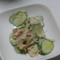 ヨシヨッシー's cooksnap of when they made カニカマときゅうりのサラダ.