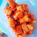 ポンデミカン's cooksnap of when they made 【簡単】長芋のカクテキ.