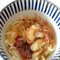 ゆでたまごの達人's cooksnap of when they made ♡さっぱり♡梅鰹みょうがの冷しうどん♡.