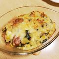 take♪aki♪'s cooksnap of when they made じゃがいもハムほうれん草で簡単グラタン♪.