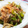 なおきんとん's cooksnap of when they made 舞茸とピーマンの塩昆布炒め.