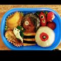 ゆひたみ's cooksnap of when they made キャラ弁♡ ゲゲゲの鬼太郎♪.