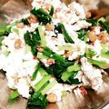 まいこ式's cooksnap of when they made 行者ニンニクの納豆白和え☆さっぱり.