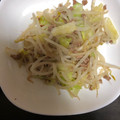 にむばすしゅたーぜん's cooksnap of when they made もやしだけでもOK！給料前のもやし炒め.