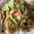 ちゃぎー's cooksnap of when they made 豚肉の細切りとたけのこの焼きそば.