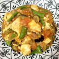 モケ缶's cooksnap of when they made トマトとナスと卵の炒め物.
