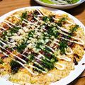 ⭐とっくん⭐'s cooksnap of when they made ごはんと豆腐のお焼き　お好み焼き風♪.