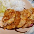 きんぎょさん's cooksnap of when they made 卵ふんわり♡お肉ジューシー★豚肉のピカタ.