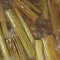 janqoo's cooksnap of when they made 明日葉の茎 簡単キンピラ.