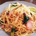 ☆suzuka☆'s cooksnap of when they made 小松菜とベーコンの和風パスタ.