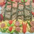 虹色♪︎ちゅーりっぷ's cooksnap of when they made お弁当のおかず ウインナーの花.