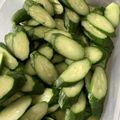 minami1967's cooksnap of when they made 料理に使う きゅうり塩漬け(保存食).