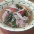 毎日おかあちゃん's cooksnap of when they made 鶏肉とかぶの鍋♪トマトスープ仕立て♪.