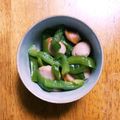 ぽわとーる's cooksnap of when they made ばくばくピーマン・ベーコン.