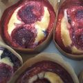 クックZ4RVBG☆'s cooksnap of when they made ベリーとチョコのマフィン.