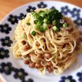 hiroerico's cooksnap of when they made 和えるだけ～バター醤油の納豆やきそば.