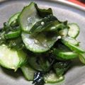 miuchibi's cooksnap of when they made ﾜｶﾒ､ｷｭｳﾘの和え物〜ﾚﾓﾝ風味.