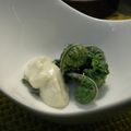 大魔女's cooksnap of when they made こごみのワサビマヨネーズ添え.