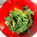ネコのみさき's cooksnap of when they made 中華風♡簡単♪小松菜の海苔和え♫.