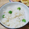 手抜き手間抜き母さん's cooksnap of when they made グリーンピース嫌いが作る♪豆ごはん.