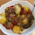 しゃちしゃちしゃち's cooksnap of when they made 甘辛っ。新じゃがミンチ。.