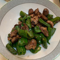 クック755☆'s cooksnap of when they made 砂肝とししとうの塩ガーリック炒め.