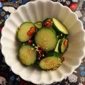 ☆hikonyan☆'s cooksnap of when they made さっぱり＊簡単＊きゅうりのポン酢漬け.