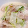 れなのり's cooksnap of when they made 【簡単】白菜とベーコンのミルクスープ.