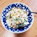 ☆ほーちゃん☆'s cooksnap of when they made 大豆とカニカマときゅうりの簡単サラダ.