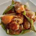 Rumy0's cooksnap of when they made 玉ねぎと豚こまで！簡単揚げない酢豚♡.