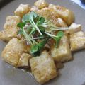 yukoreo's cooksnap of when they made 豆腐の韓国風☆照り焼き.