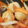 suzuchichi's cooksnap of when they made ☆野菜たっぷり肉団子☆テリヤキソース.