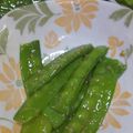 ラブリークッキー's cooksnap of when they made パリパリ絹さやの和風ナムル.