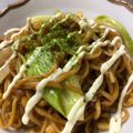 jun©'s cooksnap of when they made 超簡単！ソース焼きそばをカレー味に！？.